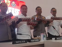 Polrestabes Surabaya Bersama Bea Cukai Berhasil Gagalkan Pengiriman Rokok Tanpa Cukai, Selamatkan Kerugian Negara Sebesar 2,1 Milyar