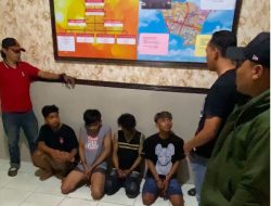 Komplotan Curanmor dan Pemain Judol Ditangkap Polsek Simokerto