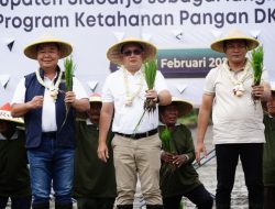 Tanam Padi Bersama : Pemkab Sidoarjo Siap Dukung Program Contract Farming DKI Jakarta Dengan Jatim
