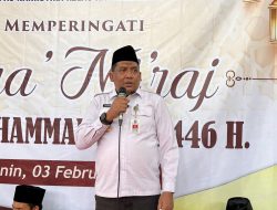 Lapas Narkotika Kelas IIA Pamekasan Gelar Peringatan Isra Mi’raj : Cahaya Ilahi di Balik Jeruji