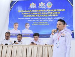 H.Bung Tomo Nahkodai Kadin 2025-2030, Mendorong Perekonomian Daerah Menjadi Puncak Menuju Indonesia Emas