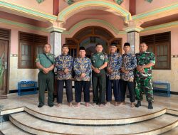 Danramil 0809/23 Silaturahmi ke Pondok LDII Nurul Azizah Balong Jeruk Kecamatan Kunjang Kediri