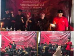 Mengenang Peristiwa Kudatuli, PDI Perjuangan Sidoarjo Dapil 4 Gelar Doa Bersama