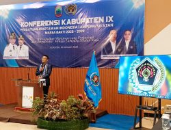 Wirahadikusumah Ketua PWI Lampung Tegaskan Profesionalisme Wartawan Pada Konferkab IX PWI Lampung Selatan