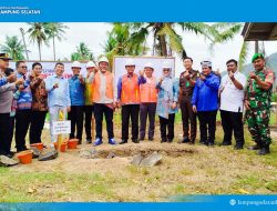 Lampung Selatan Kembali Jadi Lokasi Strategis Program Nasional, Kampung Nelayan Merah Putih Dibangun di Desa Kunji