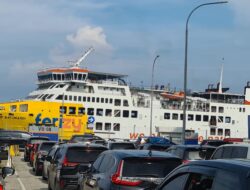 Arus Penyeberangan Merak–Bakauheni H-8 Lebaran 2026 Menurun Dibanding Tahun Lalu