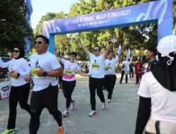 Dukung Pariwisata Polres Magetan Turut Ambil Bagian Trail Run Ring of Lawu 2026