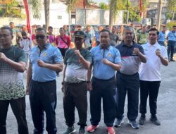 Sportivitas dan Sinergi, Lapas I Madiun Ikuti Olahraga Bersama Jajaran APH Madiun