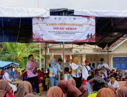Semangat Kemerdekaan Membara di Penengahan, Senam dan Jalan Sehat Libatkan Insan Pendidikan