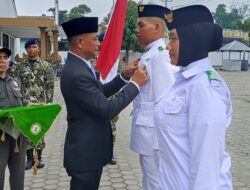 Paskibra Penengahan Dikukuhkan, TNI Tekankan Disiplin Serka Eko Hariyanto Ingatkan: Besok Merah Putih Harus Berkibar Tanpa Kendala!