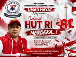 Ketua Umum KWI Umar Hayat Sampaikan Ucapan HUT Kemerdekaan RI ke-81: Merdeka, Bersatu dan Berdaulat