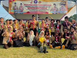 Tiga Hari Dua Malam Digembleng, Perkemahan Pramuka Kwaran Penengahan Resmi Ditutup