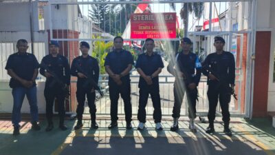Perkuat Kewaspadaan dan Sinergi Pengamanan, Lima Personel Brimob Kompi 4 Batalyon C Pelopor Tilik Sambang ke Lapas Kelas I Madiun