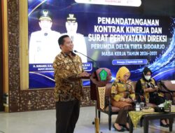 Direksi Baru Perumda Delta Tirta Sidoarjo Resmi Bekerja, Bidik Cakupan Layanan Air Bersih Tembus 50 Persen