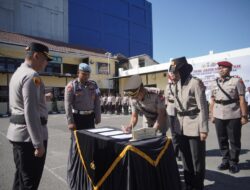 Rotasi Tiga Pejabat Polres Tanjung Perak, Kapolres AKBP Irwan Tekankan Profesionalisme dan Pelayanan Humanis