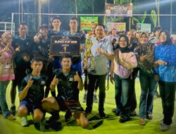 Pemuda Bakauheni Didorong Berprestasi Lewat Olahraga, Bakauheni 2 Sabet Juara Bupati Cup Wilayah I