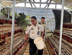 Lapas Kelas I Madiun Panen 60 Kilogram Lele dan 15 Kilogram Telur Ayam di Brandgang Ecopark