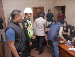 Cegah Peredaran Narkoba, Polres Blitar Gelar Operasi Gabungan Sasar THM