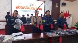 Polres Mojokerto Kota Ungkap Kasus Kekerasan Kelompok Remaja, 21 Orang Diamankan dan Sejumlah Senjata Tajam Disita